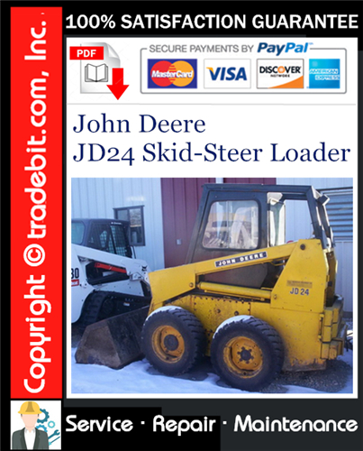 Thumbnail John Deere JD24 Skid-Steer Loader Service Repair Manual Download ★ Thumbnail John Deere JD24 Skid-Steer Loader Service Repair Manual Download ★