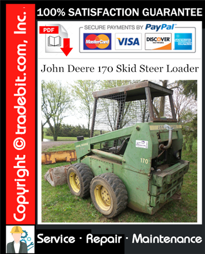 Thumbnail John Deere 170 Skid Steer Loader Service Repair Manual Download ★ Thumbnail John Deere 170 Skid Steer Loader Service Repair Manual Download ★