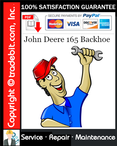 Thumbnail John Deere 165 Backhoe Service Repair Manual Download ★ Thumbnail John Deere 165 Backhoe Service Repair Manual Download ★