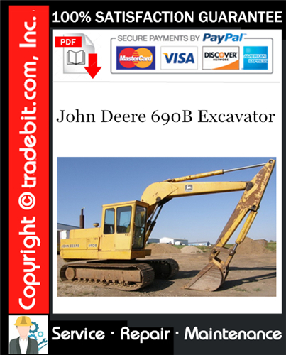 Thumbnail John Deere 690B Excavator Service Repair Manual Download ★ Thumbnail John Deere 690B Excavator Service Repair Manual Download ★