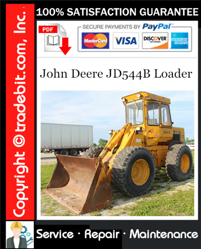 Thumbnail John Deere JD544B Loader Service Repair Manual Download ★ Thumbnail John Deere JD544B Loader Service Repair Manual Download ★