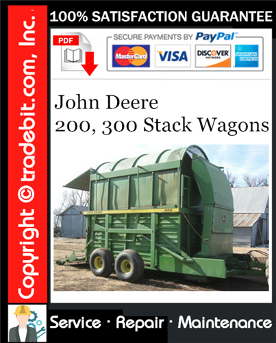 Thumbnail John Deere 200, 300 Stack Wagons Service Repair Manual Download ★ Thumbnail John Deere 200, 300 Stack Wagons Service Repair Manual Download ★