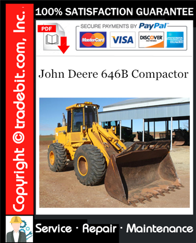 Thumbnail John Deere 646B Compactor Service Repair Manual Download ★ Thumbnail John Deere 646B Compactor Service Repair Manual Download ★