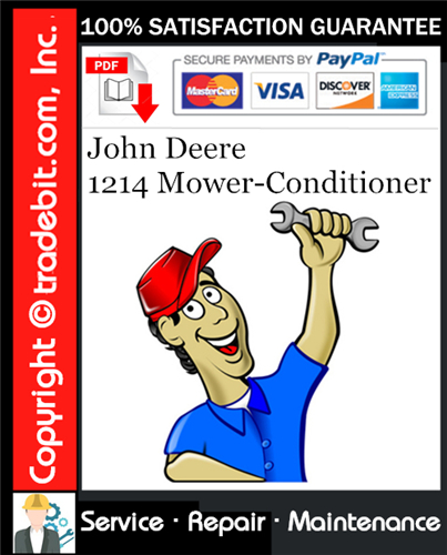 Thumbnail John Deere 1214 Mower-Conditioner Service Repair Manual Download ★ Thumbnail John Deere 1214 Mower-Conditioner Service Repair Manual Download ★