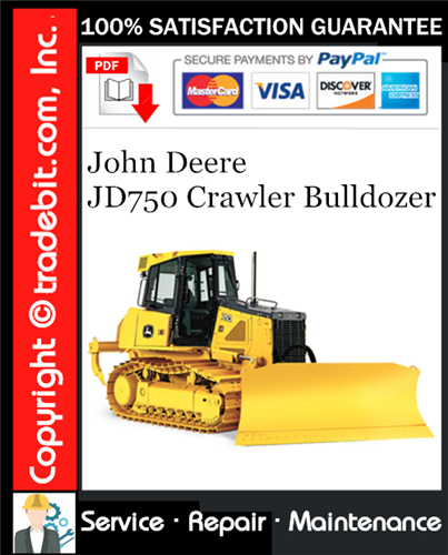Thumbnail John Deere JD750 Crawler Bulldozer Service Repair Manual Download ★ Thumbnail John Deere JD750 Crawler Bulldozer Service Repair Manual Download ★