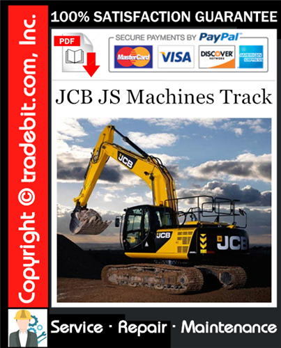 Thumbnail JCB JS Machines Track Service Repair Manual Download ★