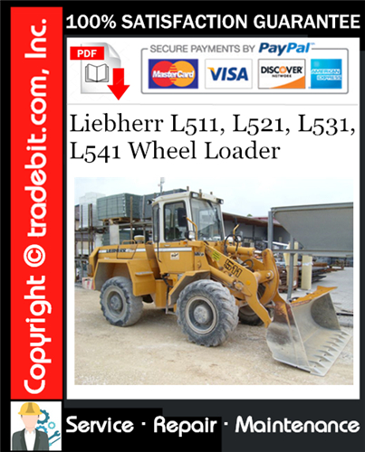 Thumbnail Liebherr L511, L521, L531, L541 Wheel Loader Service Repair Manual Download ★ Thumbnail Liebherr L511, L521, L531, L541 Wheel Loader Service Repair Manual Download ★