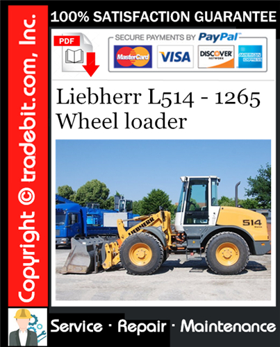 Thumbnail Liebherr L514 - 1265 Wheel loader Service Repair Manual Download ★ Thumbnail Liebherr L514 - 1265 Wheel loader Service Repair Manual Download ★
