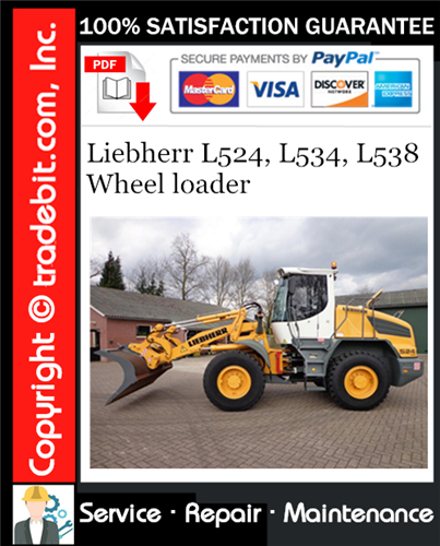 Thumbnail Liebherr L524, L534, L538 Wheel loader Service Repair Manual Download ★ Thumbnail Liebherr L524, L534, L538 Wheel loader Service Repair Manual Download ★