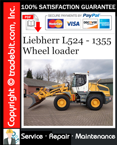 Thumbnail Liebherr L524 - 1355 Wheel loader Service Repair Manual Download ★