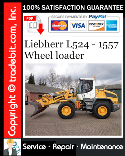 Thumbnail Liebherr L524 - 1557 Wheel loader Service Repair Manual Download ★