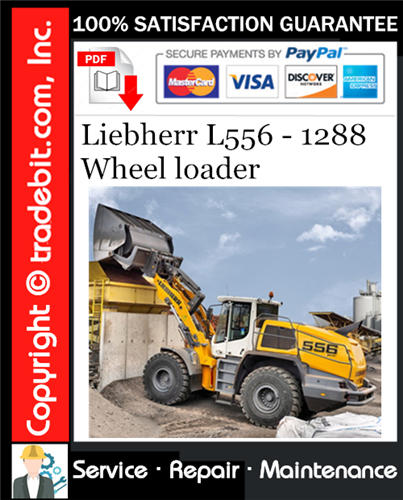 Thumbnail Liebherr L556 - 1288 Wheel loader Service Repair Manual Download ★