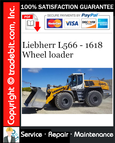 Thumbnail Liebherr L566 - 1618 Wheel loader Service Repair Manual Download ★
