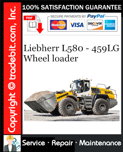 Thumbnail Liebherr L580 - 459LG Wheel loader Service Repair Manual Download ★