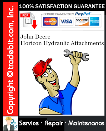 Thumbnail John Deere Horicon Hydraulic Attachments Service Repair Manual Download ★