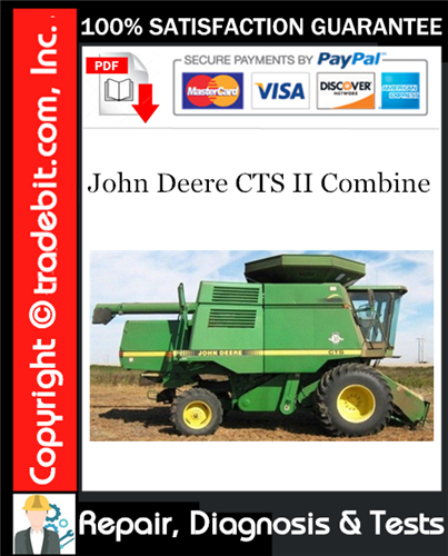 Thumbnail John Deere CTS II Combine Repair, Diagnosis & Tests Technical Download ★ Thumbnail John Deere CTS II Combine Repair, Diagnosis & Tests Technical Download ★