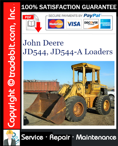 Product picture John Deere JD544, JD544-A Loaders Service Repair Manual Download ★
