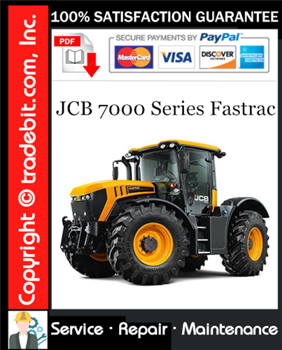 Product picture JCB 7000 Series Fastrac Service Repair Manual Download ★