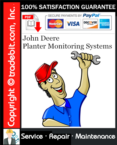 Product picture John Deere Planter Monitoring Systems Service Repair Manual Download ★