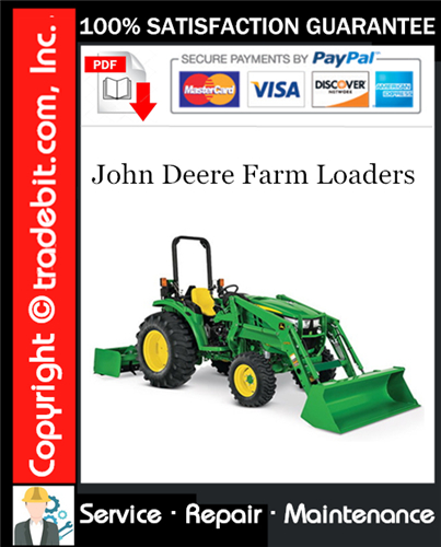 Product picture John Deere Farm Loaders Service Repair Manual Download ★
